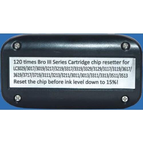 YOTAT Chip Resetter LC3617 LC3619 reset 120times for use with MFC-J2330DW MFC-J2730DW MFC-J3530DW MFCJ-3930DW