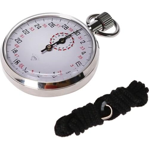 Shanghai Diamond Mechanical Stopwatch 504 Mechanical Stopwatch Running Training Physical Education Class Stopwatch Chronograph