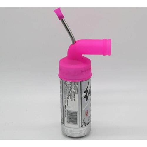 Skinny Can Beer Snorkel Party Bar Tool Chug a Can for Game