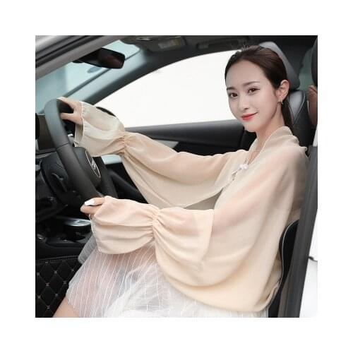 Women Summer chiffon Shawls wraps Driving Sunscreen Scarves Poncho Sun Protection Shawl Beach Shawl Bikini Cover Pashmina