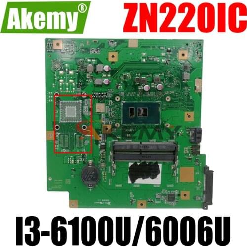 ZN220IC MAIN_BD Motherboard For Asus ZN220IC GM All-in-one Desktop Mainboard With i3-6100U CPU