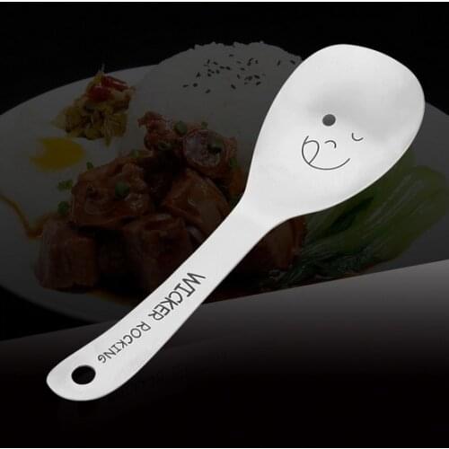 1PC 21x6.6cm Stainless Steel Spoon Big Dinner Soup Spoon Ladle Dessert Table Spoon for Kids Restaurant Kitchen Tableware EKX 150