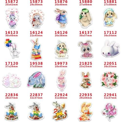 10 Pcs Cartoon Planar Resin Cabochons PR15872