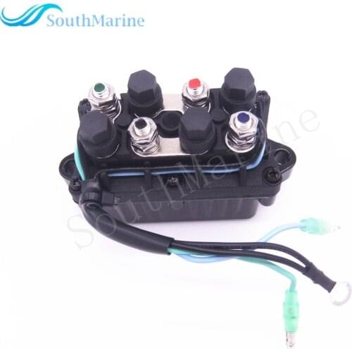 6H1-81950-00-00 6H1-81950-01-00 Boat Power Trim and Tilt Relay Assy for Yamaha 30 - 90hp Outboard Engine