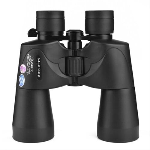 Maifeng 10-24X50 anti-water High magnification Big Eyepiece Wide Angle Binoculars Outdoor Professional Binocular freeshiping
