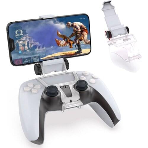 Game Accessories for Sony Playstation 5 Controller Holder Stand Smartphone Clamp Bracket Adjustable 6inch Smartphones Support