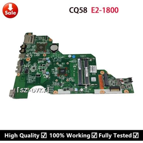 For HP Probook 655 CQ58 Mainboard 689072-601 689072-001 701289-001 E2-1800 EM1800 DDR3 Notebook Laptop motherboard