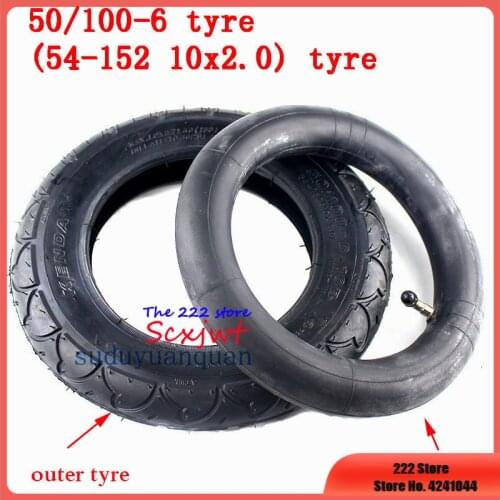 Hoverboard 50/100-6 Tire inner tube for self balancing electric scooter self Smart Balance 10x2.0 24-152 wheel tyre tube