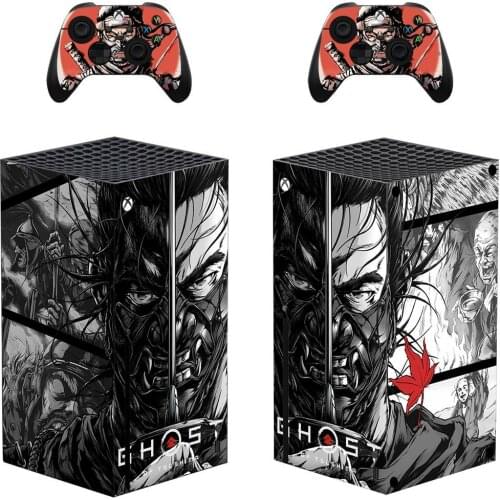 Ghost of Tsushima Skin Sticker Cover for Xbox Series X Console and Controllers Xbox Series X Skin Sticker Decal Vinyl