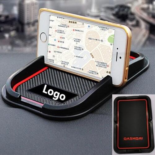 Car Dashboard Non-slip Mat Phone Holder Pad for Nissan Qashqai J11 J10 2 2021 Accessories 2020 2019 2018 2017 2016 2015 2014