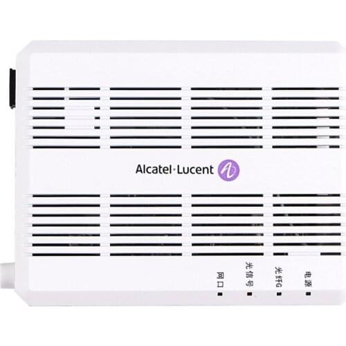 Original Alcatel Lucent Network Terminal FTTH Bell GPON ONU I-010G with 1 GE ethernet port, SC/UPC input, english vesion