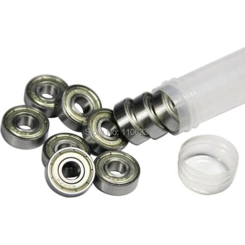 10 pcs Ball Bearing 608 ZZ,8 x 22 x 7mm,carbon steel,6082Z for 3D Printer Reprap Mendel I2 belt