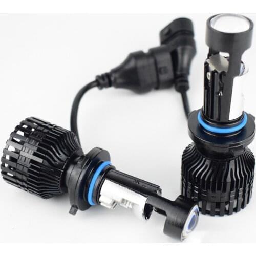Mini H7 LED H11 H8 HB3 HB4 9005 9006 Bulb Projector Lens Automobles Headlight Lamp 70W/Pair 16000LM 12V RHD LHD