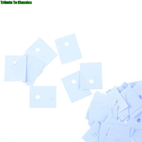 50 Pcs TO-3P Transistor Insulation Pad Sheet Silicone Insulator 26mmx20mmx0.3mm
