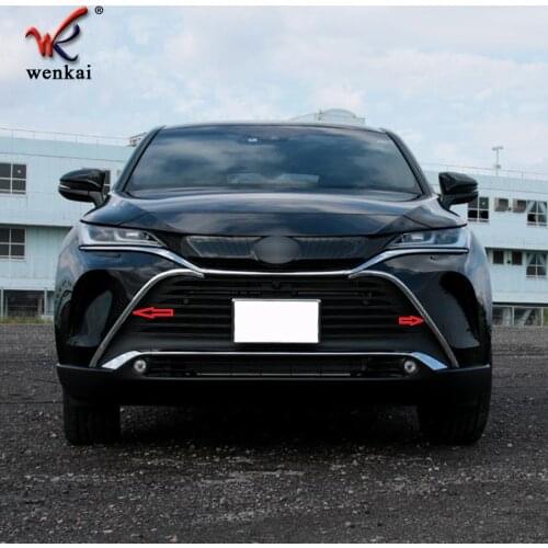 Car Front Grille Bumper Trim Accessories For Toyota Harrier Venza XU80 2020 2021