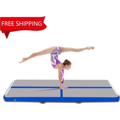 Free Shipping Air Track Mat For Gymnastics 1m/3m Tumble Air Mattress For Taekwondo Home Use Air Floor Track Jumping Bouncer
