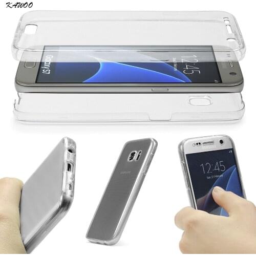 S8 S8 Plus Shell Shockproof Ultra Thin Soft TPU Full Body 360 Degree Case Cover For Samsung J3 J5 J7 2016 A3 A5 A7 2017 J5 Prime
