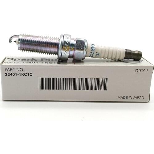 4pcs 22401-1KC1C DILKAR7C9H 91215 Dual Iridium Spark Plug For NISSAN JUKE TIIDA MURANO RENAULT CLIO IV 22401 1KC1C