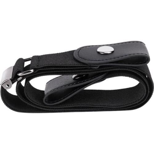 89x3.5cm Lazy Buckle-Free Elastic Waist Belt Stretchy Women Men Unisex Jeans Pants Dress Waistband Invisible Adjustable No Hassl