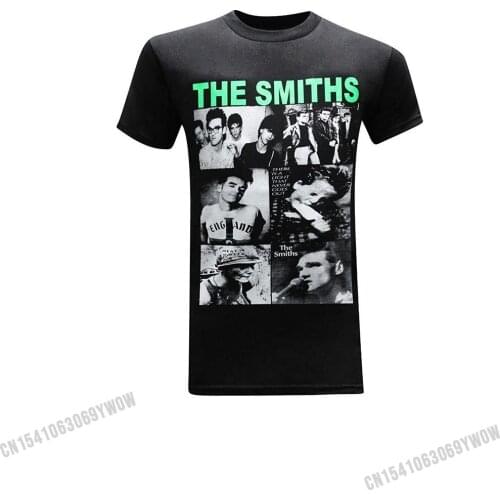 The Smiths Compilation Classic Rock Band Mens T-Shirt Newest cosie T Shirt Cotton Man Tops & Tees cosie