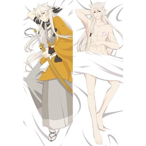 Hot japanese anime Decorative hugging body pillow cover case ToukenBrowser Double-Sided 2Way 2WT 50X160CM