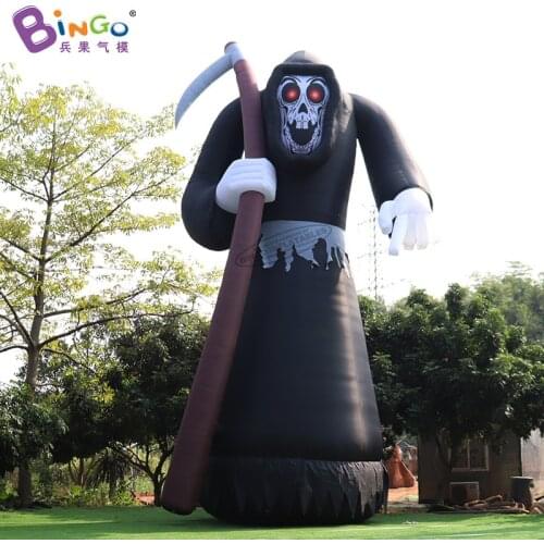 Customized 10M 33ft High Giant Halloween Inflatable Ghost Ghoul Air Balloon Blow Up Zombie Model Toy for Decoration