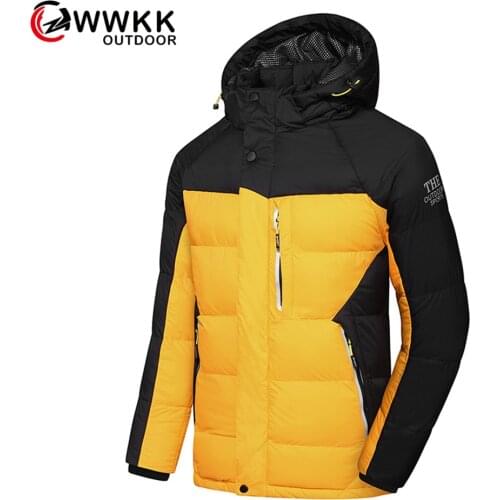 Men New Hiking Jacket Keep Warm Casual Sportswear Fashion Super Waterproof Windbreaker Coat Zipper Hooded Mountaineering Jackets