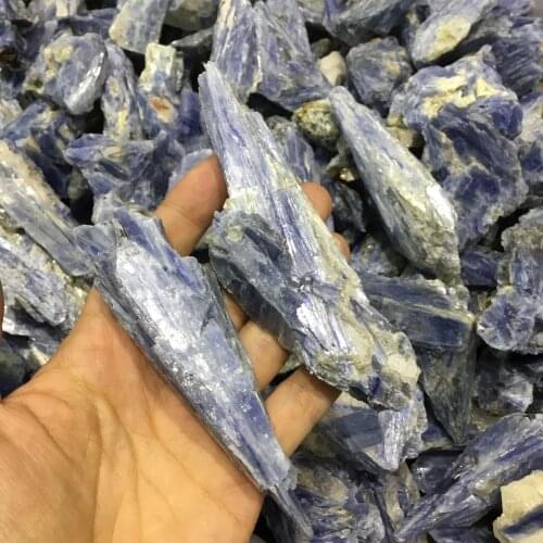 Natural rought Blue crystal Raw kyanite stones