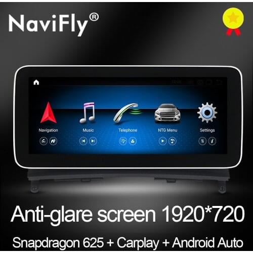 NaviFly N600 Android 10 Carplay GPS Car Intelligent System Multimedia Video Player For Mercedes Benz C Class W204 2008 2009 2010