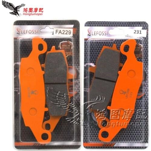 Motorcycle Front / Rear Brake Pads For Kawasaki VN1500 Drifter 1999-2005 VN1500 Vulcan Classic 2001-2008 VN1500 Classic Fi 00-02