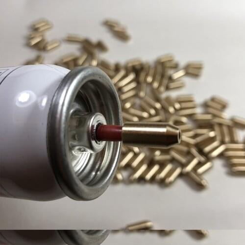 2Pcs/Lot Brass Gas Nozzle Adapter For S.T Memorial Dupont Reusable Gas Connector Refill Butane Lighter Gas Adapter 5.0