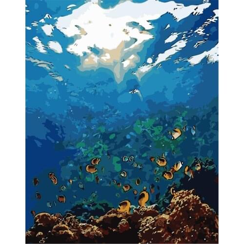 Rainbow Love Diy Painting By Number Canvas Kits Cat Decor For Home Frameless Acrylic Paint Coloring By Numbers Animal Handpaint