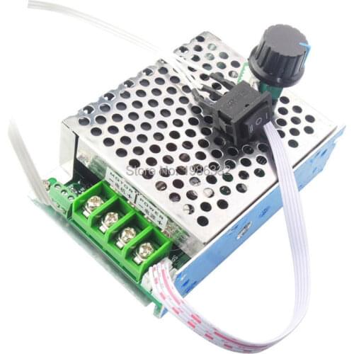 WS16 10-50V 40A DC Motor Speed Controller Regulator Reversible PWM Control Forward / Reverse Switch 10V 12V 24V 36V 48V 50V