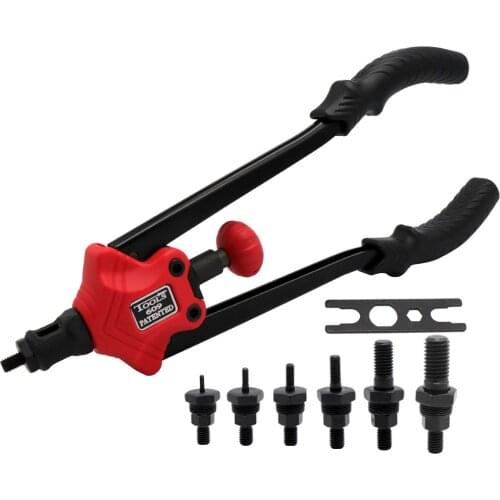 BT-609 Hand Threaded Rivet Nuts Guns Blind Riveter Riveting Tool Insert Manual Mandrels With Nuts For M3 M4 M5 M6 M8 M10 M12 Nut