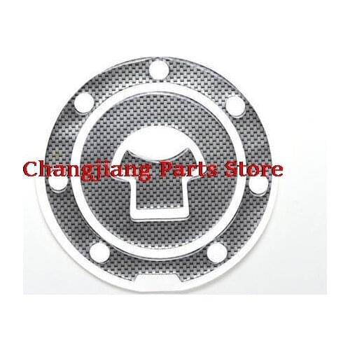 Universal Carbon Fiber Motorcycle Oil Gas Tank Protector Pad Decal stickers