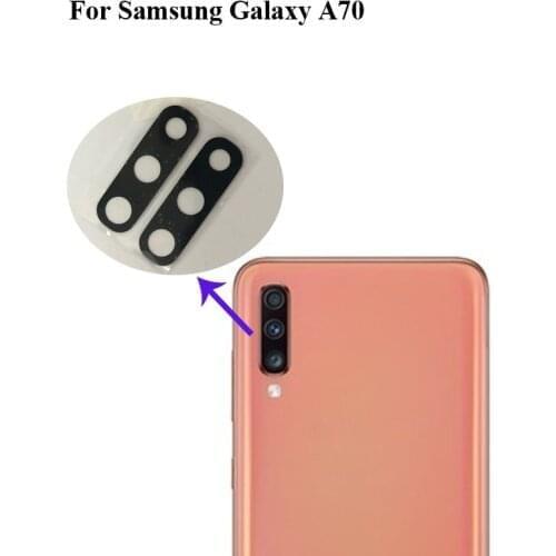 For Samsung Galaxy A70 A7050 A705F Replacement Back Rear Camera Lens Glass Lens For Samsung Galaxy A 70 Phone Parts A 7050 A705F