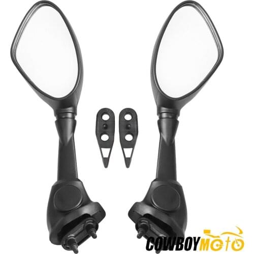 Rear View Mirrors For BMW S1000RR 2010-2018, HP4 2011 2012 2013 2014 2015 Motorcycle Left Right Rearview Side Mirrors Black