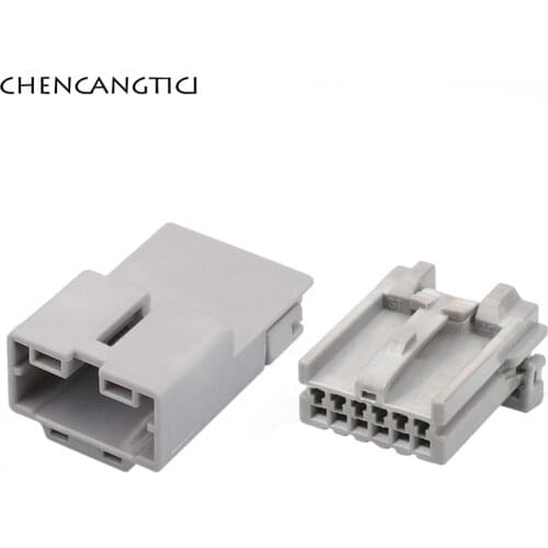 1 Set 6 Pin Way Automobile Steering lock Wiring harness plug Car male or female connector socket for Nissan DJ7066Y-1.2-11