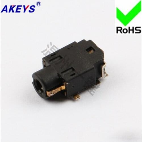 10 PCS PJ-232 power socket 2.5 headphone socket 5 foot socket 2 fixed foot 2.5MM socket base