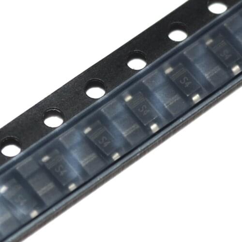 100pcs/lot 1000pcs/lot 3000pcs/lot Free shipping 100% origina SMD Schottky diode S4 IN5819 SMD 1N5819W SOD123/1206