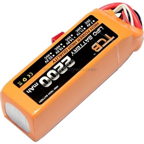 14.8V 4S 2200mAh 25C LiPO Battery T plug Burst 40C RC Model Vehicle Airplanes FPV Drone Speed boat Lipolymer