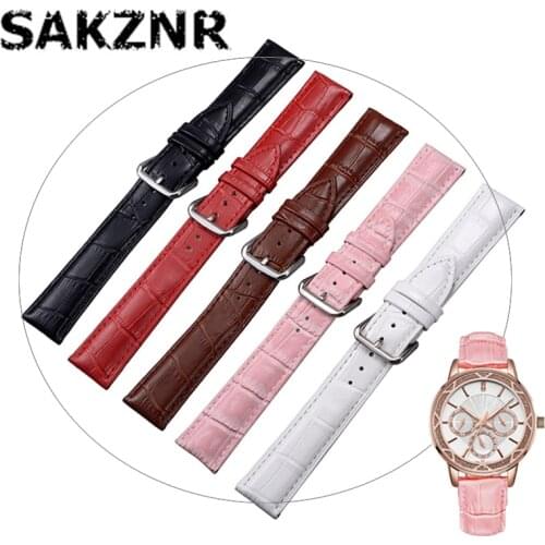 20mm Watchbands Bracelet Replacement Watch Strap Genuine Leather Strap Watch For Huawei Amazfit Bip Strap For Samsung Active 2