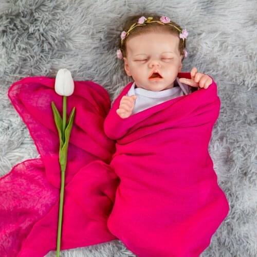 43Cm Bebes Boneca Reborn baby Doll Real 17Inch Handmade Reborn Baby Newborn Baby Doll Bath Toy For Kids Xmas Gifts