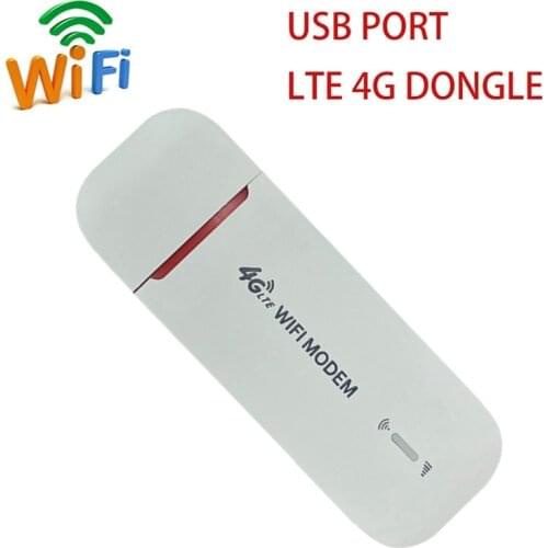 4G WiFi Router WiFi Modem USB Dongle 150Mbps with SIM Card Slot Car Wi-Fi Hotspot USB Network Card