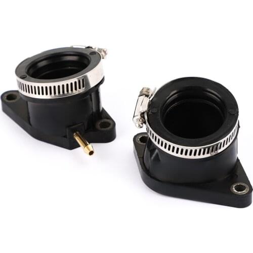 Areyourshop Intake manifold Carburetor Boots L & R Fit for Yamaha Raptor 660 660R 2001 2002 2003 2004 2005 2005 Motorcycle Part