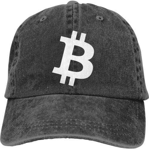 B Symbol The Baseball Cap Peaked capt Sport Unisex Outdoor Custom Dogecoin Funny Bitcoin Hats
