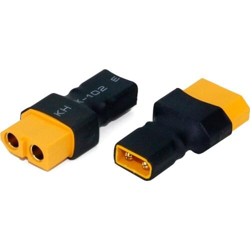 LDARC XT60 Male/Female Plug to XT30 Female/Male Amass Converter Lipo Battery Plugs RC Model Discharge Terminal Connector