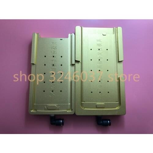 1set NEW High Precision Metal Vacuum suction Mold For Samsung Galaxy S6 s7 s8 plus Edge LCD Screen Laminating and Location