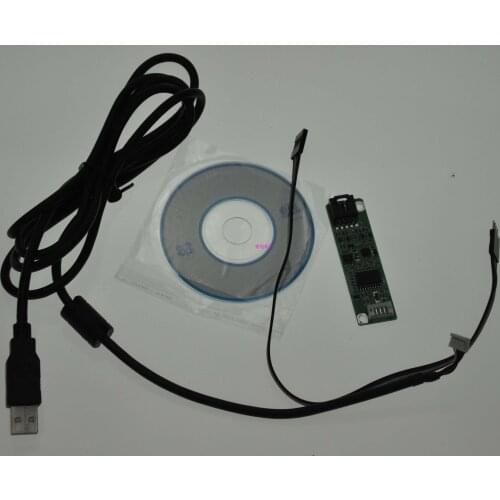 Four-wire control card kit USB drive board resistance controller, compatible for touch screen drive, 3.5 to 12-inch screen