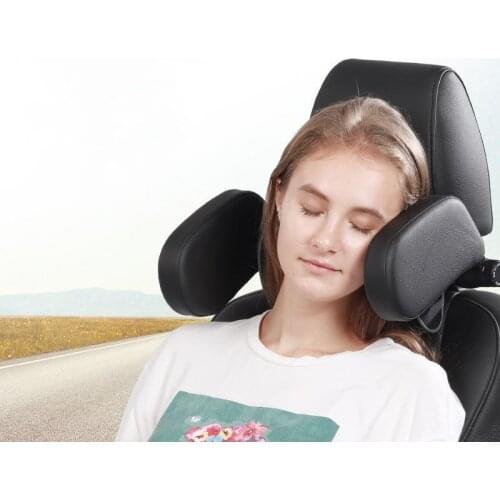 Car Seat Headrest Pillow side sleeping Travel Rest Neck Pillow Support Solution For Kids And Adults Auto Seat Head Cushion
